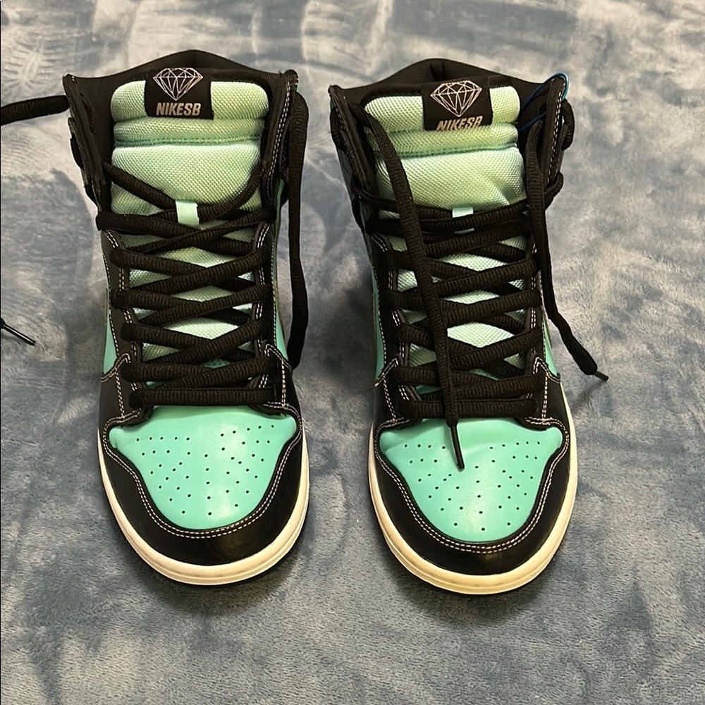 Men’s Nike SB  Sunk Tiffany Premium x Diamond High-Top  11.5